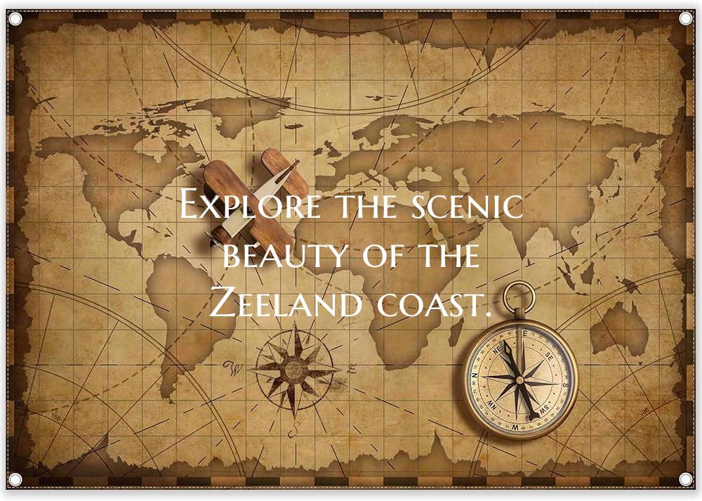 Explore the scenic beauty of the Zeeland coast.
